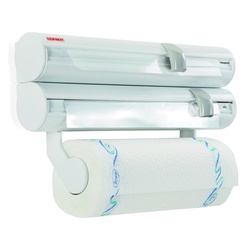LEIFHEIT Küchenrollenhalter Rolly Mobil ComfortLine 3 Rollen weiß