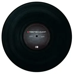 Native Instruments Traktor Scratch Control Vinyl MKII - Schwarz - DJ-Zubehör