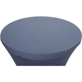 Mendler Stehtischhusse HWC-J30 anthrazit-grau Ø 60 cm