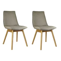Andas Esszimmerstuhl »Ramon« (Set) 2 Stk.mit Massivholzbeinen, verschiedene Stoffe