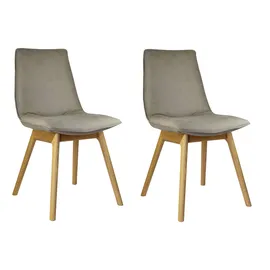 Andas Esszimmerstuhl »Ramon« (Set) 2 Stk.mit Massivholzbeinen, verschiedene Stoffe