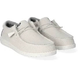 HEYDUDE Wally Sport Mesh Herren Weiß 40