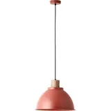 Brilliant Erena 1-flg. 38 cm rund rot Metall/Holz