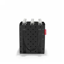 Reisenthel bottlebag glossy dots black
