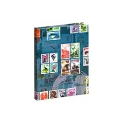 PAGNA Briefmarkenalbum Markenm. schwarz 30100-15 A5 8Bl
