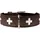 Hunter Swiss Hundehalsband Braun/Schwarz 60