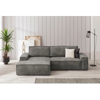 Home Affaire SHERWOOD Schlafsofa 267 cm«, grau