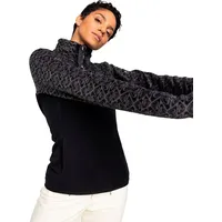 Roxy Sayna Fleece Mit Halbem Reißverschluss - True Black