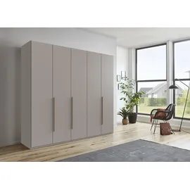 WIMEX Drehtürenschrank London 225 x 208 x 58 cm Grau