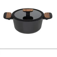 RESTO Kitchenware Mon 2,6 l Rund Schwarz, Holz