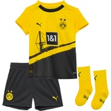 Puma Borussia Dortmund 23-24 Heim Babykit Teamtrikot Kinder, gelb, 86