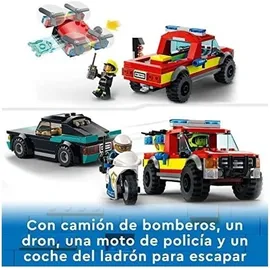 LEGO City Löscheinsatz und Verfolgungsjagd 60319