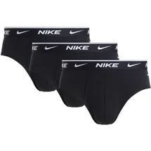 Nike Brief 3er Pack Schwarz M