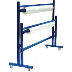 Waagerechter Folienspender 2-fach für perforierte Folien Breite 1200 mm