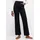 Angels Jeans Lara mit weitem Bein in Schwarz-D42 / L28