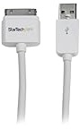 StarTech.com USB iPhone® / iPad® und iPod® Ladekabel - USB auf Apple 30 pin Dock Connector / Stecker Datenkabel - Kabellänge 3m - Weiß