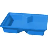 emtez Auffangwanne Polyethylen 80x60,5x17 cm blau