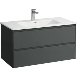 Laufen Waschtischunterschrank 2 Auszüge 100 x 50 x 54 cm Grau
