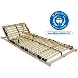 Lattenrost Easyfix K, Beco, Kopfteil 13-fach verstellbar, Fußteil nicht verstellbar, Blauer Engel, Kopfteil verstellbar, Made in Germany, zerlegt 90 cm x 200 cm x 7.5 cm