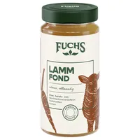 Fuchs Gewürze - Lamm Fond, optimale Saucenbasis für Lammtopf oder Geschnetzeltem, Ohne Geschmacksverstärker, Farbstoffe oder Palmfett, Gluten- und laktosefrei, 400 ml im wiederverschließbaren Glas