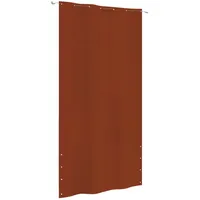 vidaXL Balkon-Sichtschutz Terrakottarot 140x240 cm Oxford-Gewebe