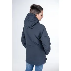 DEPROC activ Winterjacke DEPROC ACTIVE "Whistler 3in1 II WMN", Damen, Gr. 34 (XS), blau, Web, 96% Polyester. 4% Elasthan, hüftbedeckend, mit verstellbarem Klettverschluss, Jacken Winterjacke, auch in Großen Größen erhältlich