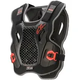 Alpinestars Bionic Action Protektorenweste - Schwarz/Rot / XL/XXL