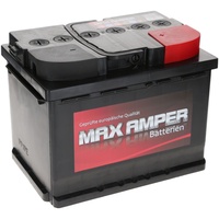 Maxamper Starterbatterie 12V 60 Ah 5200A ersetzt 55Ah 58Ah 62Ah 65Ah 67Ah