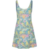 Patagonia Sommerkleid Blau/Khaki M