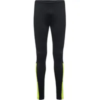 Gore Wear Herren R3 Thermo Tights, Black/Neon Yellow, XXL