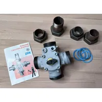 RESIDEO Vierwege-Kompakt-Mischer ZRK gg 20, grau, pn 6 dn