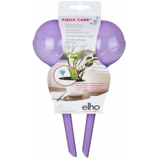 Bewässerungskugel für Pflanzen elho Aqua Care 2er 350ml aubergine