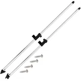 vidaXL Luella (1100 mm, 2 Stk. Aluminium