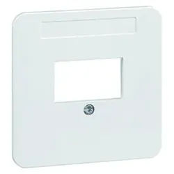 Peha Standard - Abdeckung Telefon-Steckdose, reinweiß