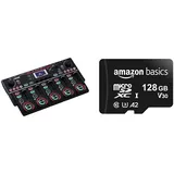 Boss RC-505 MK2 Loop Station & Amazon Basics MicroSDXC-Speicherkarte, 128 GB, mit SD-Adapter, A2, U3, 100 MB/s max. Lesegeschwindigkeit, Schwarz