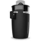 Avilia - Elektrische Zitruspresse 40 W mit verstellbarem Filter für personalisierten Saft, austauschbare Kegel für Zitronen und Orangen, leicht zu reinigen und mit 0,5 l Tank