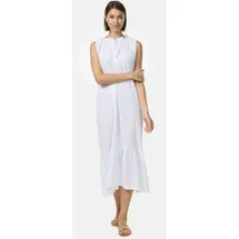 pm selected Maxikleid Ärmellos Weiß Einheitsgröße