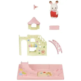sylvanian families 5319 Baby Abenteuer Schloss - Puppenhaus Spielset