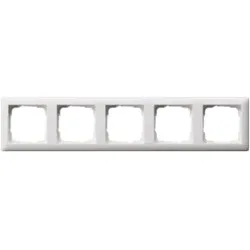 Gira Abdeckrahmen 5f.rws/mt bruchsicher 021504