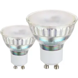 EGLO LED-Leuchtmittel Set MEKI, Klar Ø Glas - GU10 - 2er Set - 4er