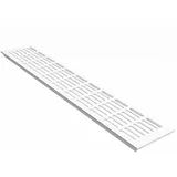 MS Beschläge Lüftungsgitter 100 x 1200 mm Weiß RAL 9016