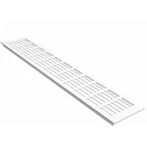 MS Beschläge Lüftungsgitter 100 x 1200 mm Weiß RAL 9016