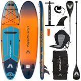 AQUALUST 10,6 iSUP Board 320 x 76 x 15 cm orange