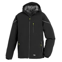 Wintersoftshell-Jacke gefüttert "VAIL" - XL - schwarz