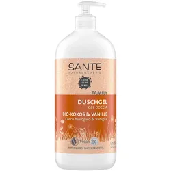 SANTE FAMILY Duschgel Bio-Kokos & Vanille 950 ml