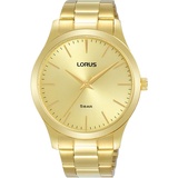 Lorus Herren-Uhr Quarz Goldauflage mit Metallband RRX70HX9