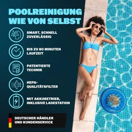 monzana Poolroboter Poolboy 600 ‎35 x 19 x 19 cm blau