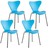 Hti-Living Esszimmerstuhl Rory Blau