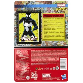 Hasbro Marvel Legends Retro 375 Collection Actionfigur 2022 Symbiote Spider-Man 10 cm HASF2672