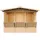 TIMBELA Marktbude 3,36 x 2,63 m Beige